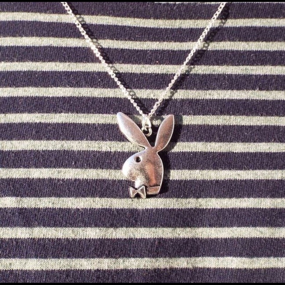Playboy Bunny pendant w/ chain